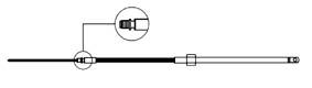 Ultraflex M58 Steering Cable 12ft